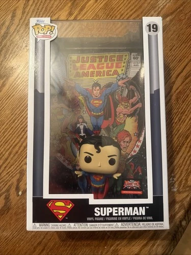 Superman DC Universe Comic Cover with Case Funko Pop! #19 Target Con 2025