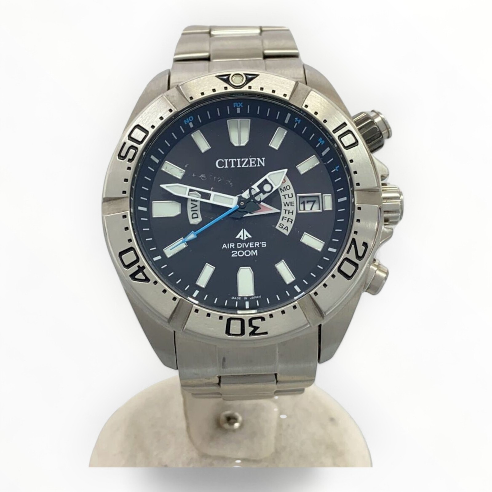 CITIZEN H112-T016651 Quartz Watch with Stainless Steel Case 4988 Model