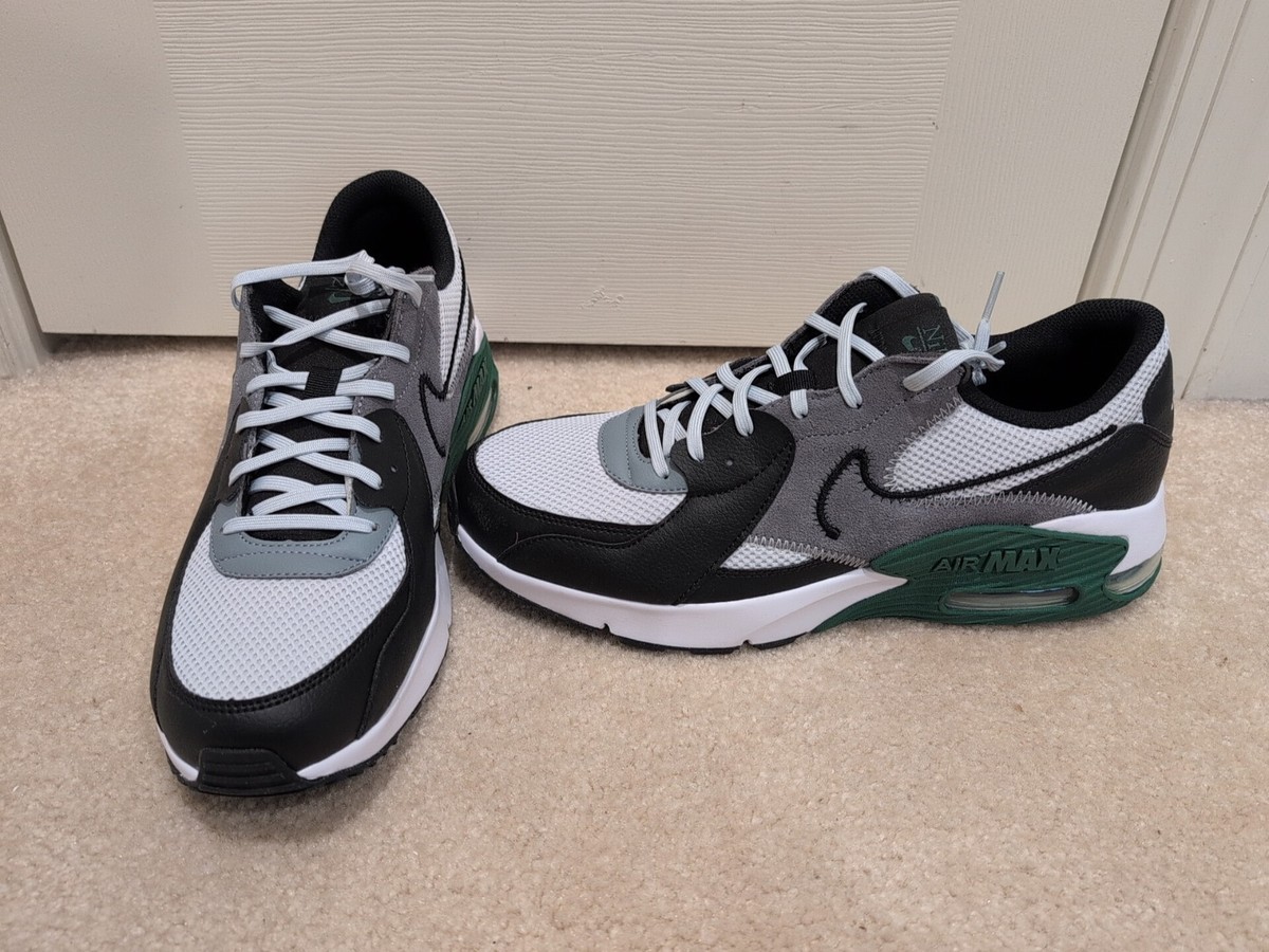 Nike Air Max Excee Mens 11 Black Gorge Green Athletic Shoes CD4165–018 Size 8 - Nike Air Max Excee Black Gorge Green for sale  main image 3