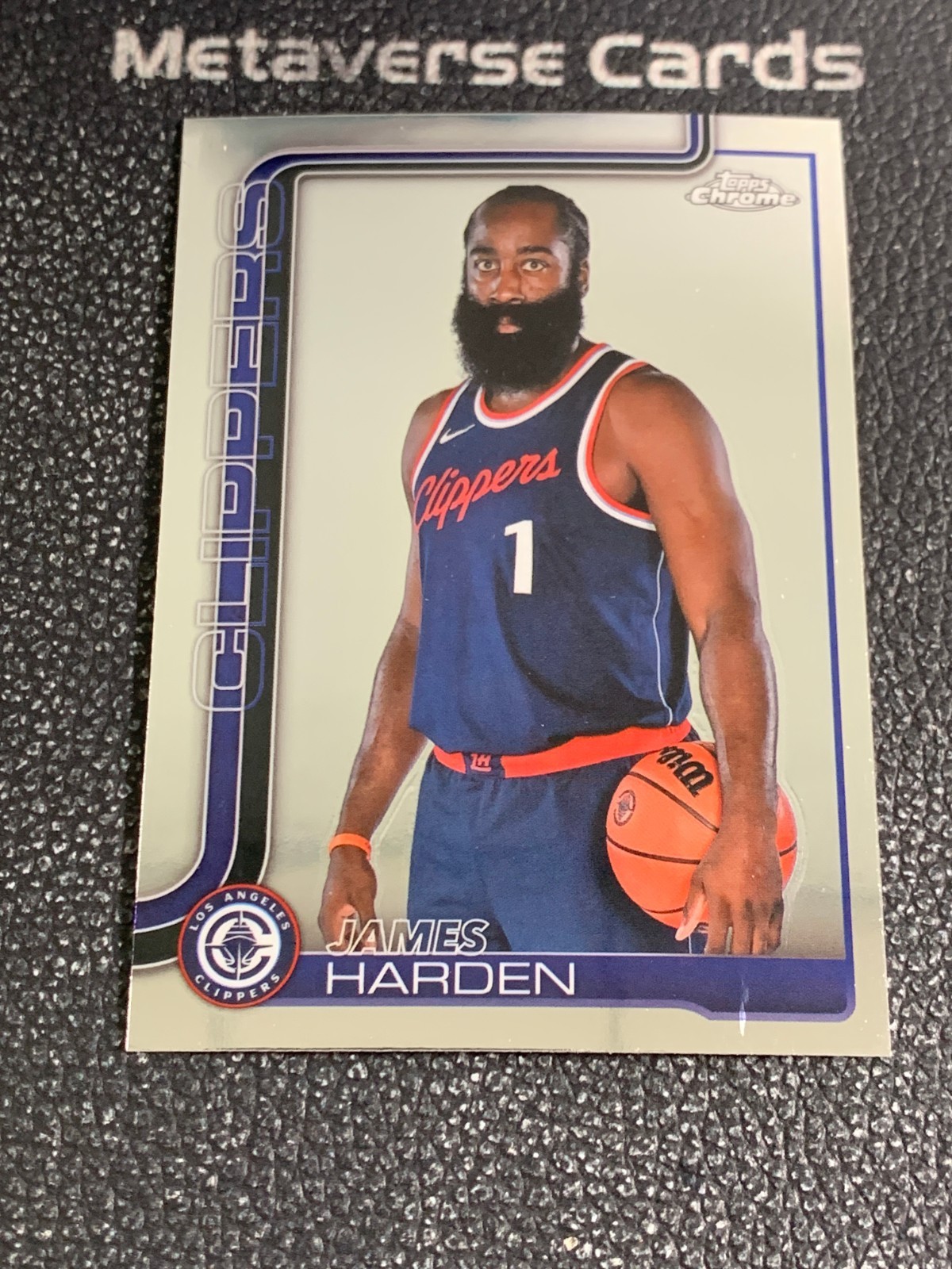 2025-26 Topps Chrome James Harden Image Variation Clippers