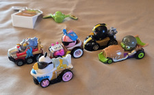Angry Birds Hot Rod Cars Lot of 5, Plus 2 Pig Targets