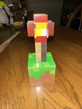 ThinkGeek Minecraft Redstone Torch USB Wall Charger Used Night Light WORKS 2015