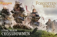 Forgotten World Stone Realm Crossbowmen New • 2 Sprues • 6 Minis • Fireforge