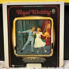 Royal Wedding Fred Astaire Jane Powell CED RCA Selectavision VideoDisc