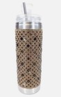 NWT Jacqueline Kent 20oz Royal Ice Chocolate Rhinestone Tumbler