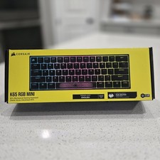 Corsair K65 RGB MINI 60 Mechanical Gaming Keyboard Customizable OPEN BOX