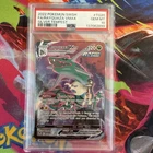 2022 POKEMON SWORD & SHIELD SILVER TEMPEST #TG20 FULL ART/RAYQUAZA VMAX PSA 10