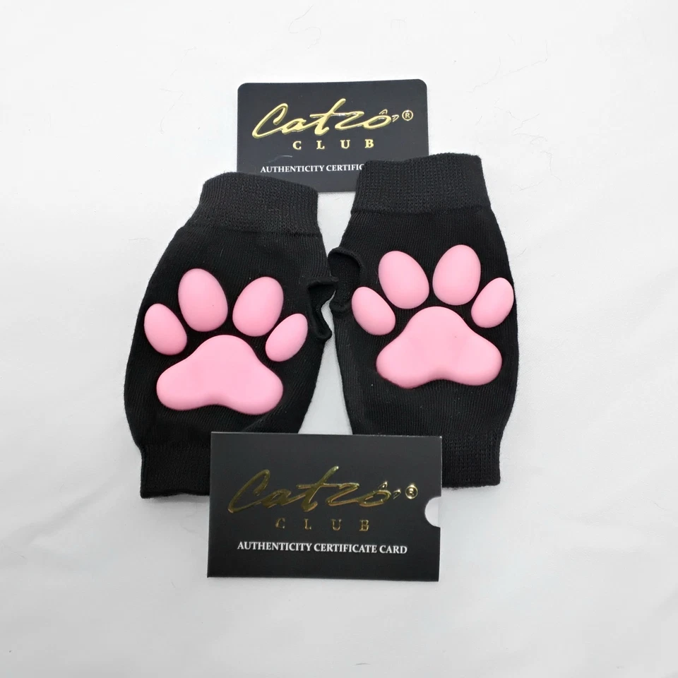 Juego de cola de gatito negro Catzo Club con orejas, patas y medias cosplay diversión íntima Foto 4 de 4