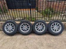 JAGUAR E-PACE X540 SET OF 17" ALLOY WHEELS WITH TYRES BJ32-1007-AE