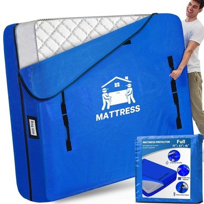 BETU Mattress Bags for Moving, Mattress Protector Waterproof Mattress Cover Full