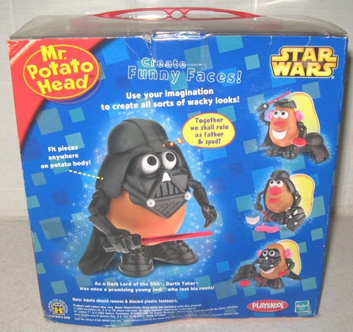 2004 Playskool Star Wars Mr Potato Head Darth Tater - Picture 2 of 2