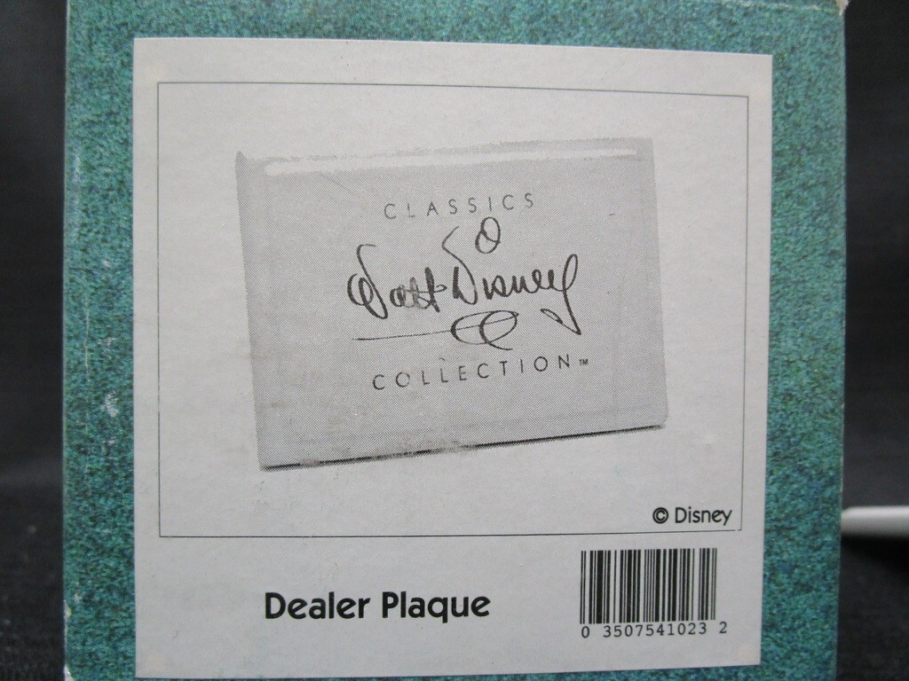 Vintage WDCC Walt Disney Classic Collection Porcelain Dealer
