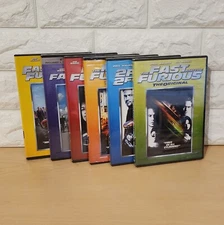 The Fast And The Furious DVD Lot Set 1 2 3 4 5 6 Paul Walker Van Diesel New