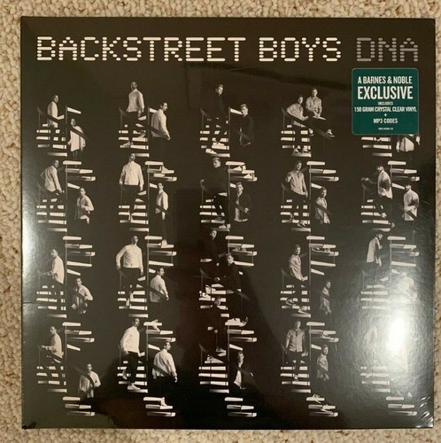Backstreet Boys DNA Limited Edition 150 Gram Crystal Clear Vinyl LP - Imagen 2 de 3