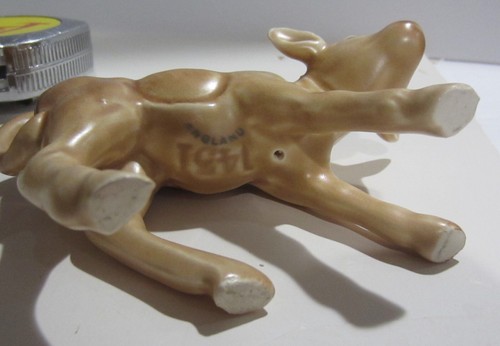 Vintage Kalb / Kuh Porzellan Figur England - Bild 7 von 9