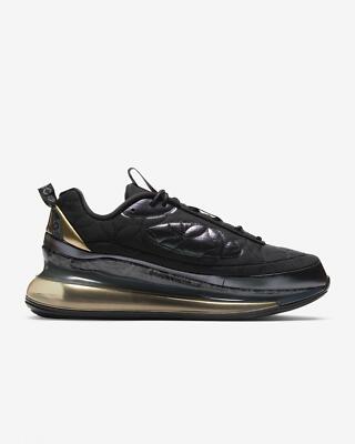 Herren Nike Air Max MX 720 818 Schwarz Turnschuhe CU3013 070 UK 5,5 EU 38,5 US 6