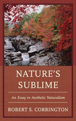 Corrington - Nature's Sublime   An Essay in Aesthetic Naturalism - New - X555z