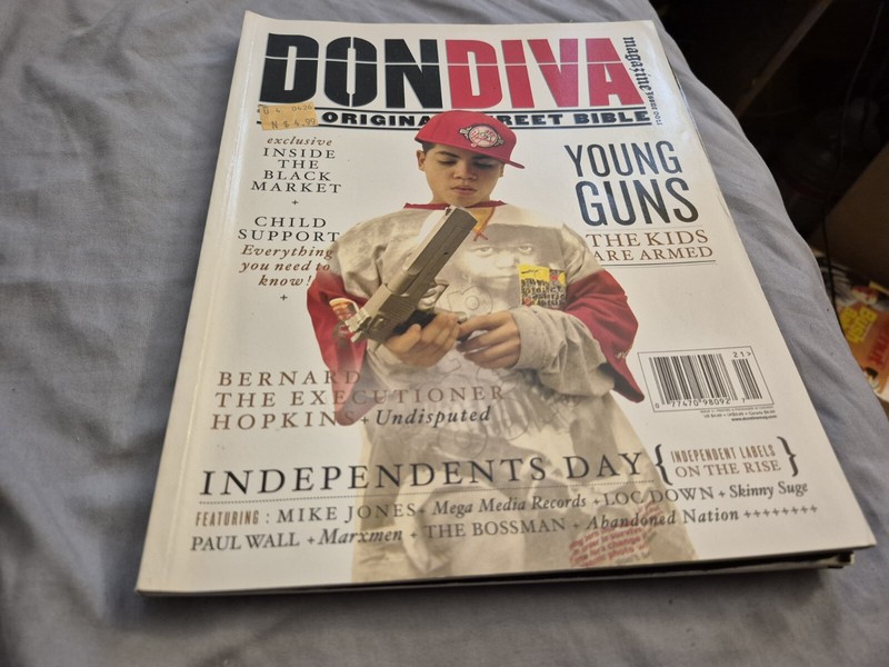 DON DIVA magazine Bernard Hopkins Mike Jones Paul Wall The Bossman Young Guns 