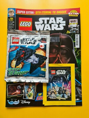 Lego Star Wars Nr.64   Sith Eternal  '' TIE  Dagger '' + 1 Stickertüte/ 5 Sticker