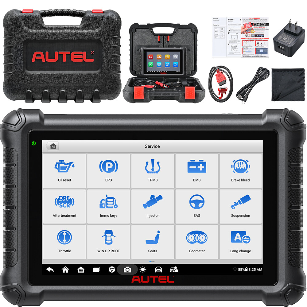 Autel MaxiCOM MK900 Diagnostic Scanner, Same as MK900BT, Up of MK808S