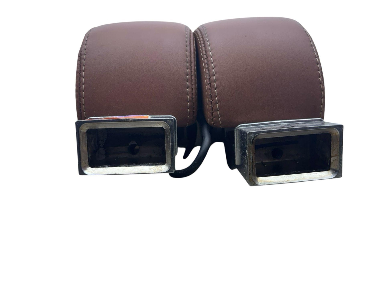 2006-2012 BENTLEY CONTINENTAL FRONT CONSOLE LID ARMREST | SADDLE (99) *INDENTS*