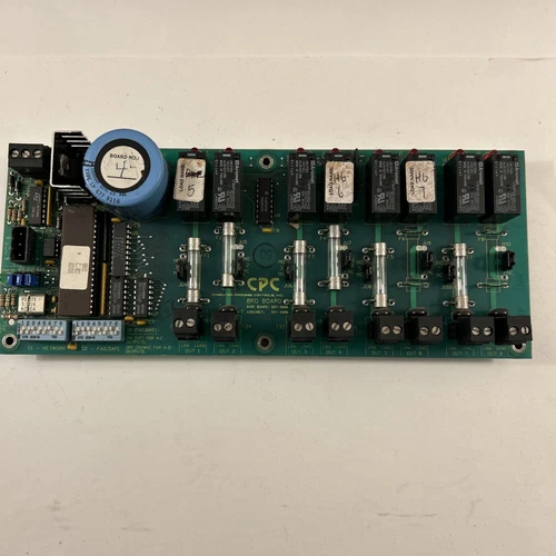 Emerson CPC Relay Output Board 8RO  237-3005 - Tested All Relay Output Works