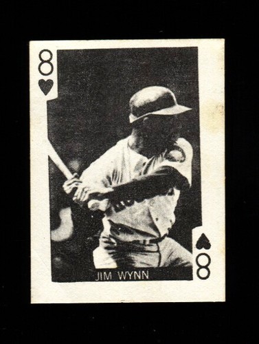 1969 Globe Imports Baseball Jim Wynn 8 Hearts Houston Astros EX-EXMT