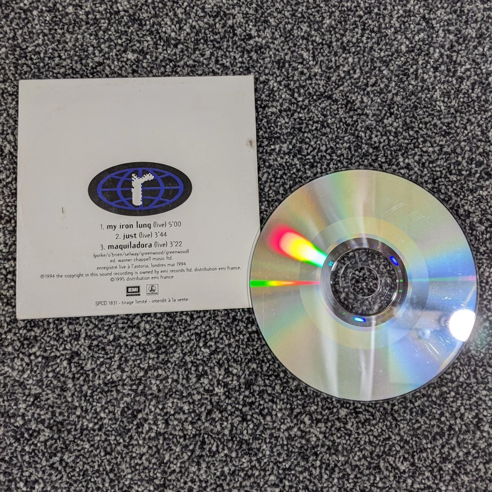 Radiohead - Live At The Astoria (CD Live EP 1994) Rare Vintage France Only PROMO - Image 3 of 3