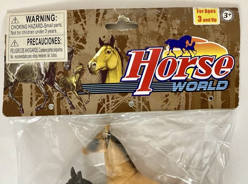 Toy Horses Different Species of Plastic Collectable Horses Horse World Bag of 6 - Picture 3 of 15