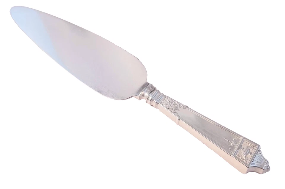 Servidor de pastel Lansdowne de Gorham Sterling hoja estrecha Foto 2 de 4