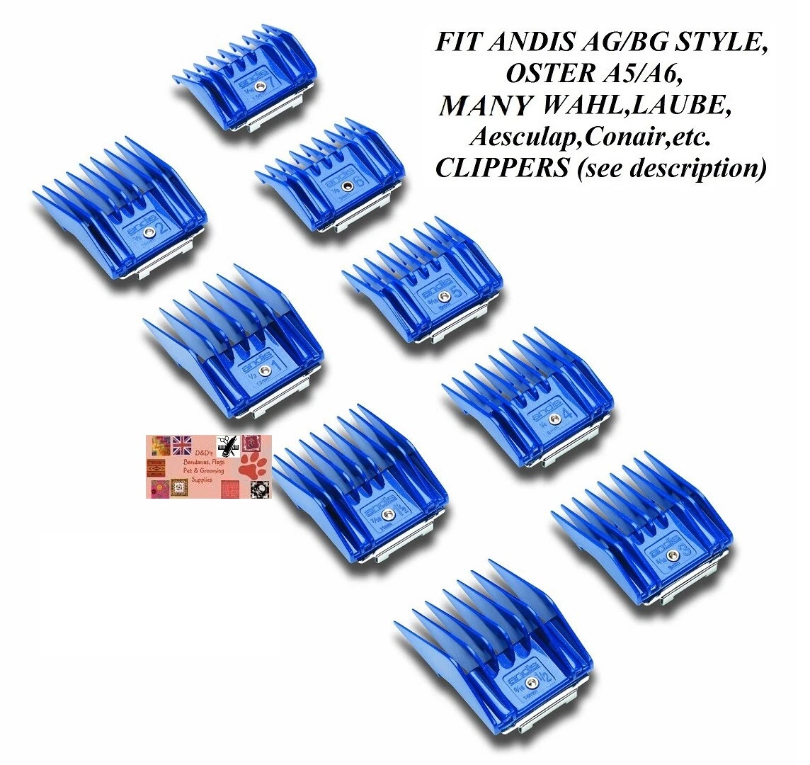 Andis pet clipper comb deals set