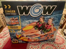 WOW Zinger 2-Person Towable: UPC 4897034344790 - Brand New - Never Open Box