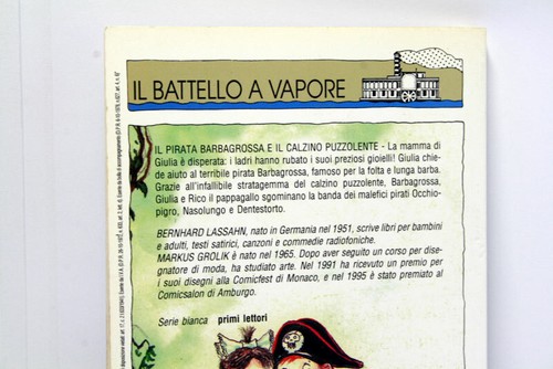 IL PIRATA BARBAGROSSA E IL CALZINO PUZZOLENTE LIBRO USATO PIEMME ML3 67491 - Foto 5 di 6