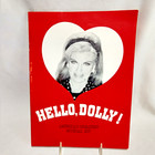 Vintage HELLO, DOLLY ! Program Playbill Ginger Rogers 9x12 Artcraft Litho