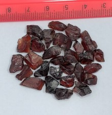 63 Carat Faceted Quality Rough Rhodolite￼ Garnet From Africa Loose Gemstone
