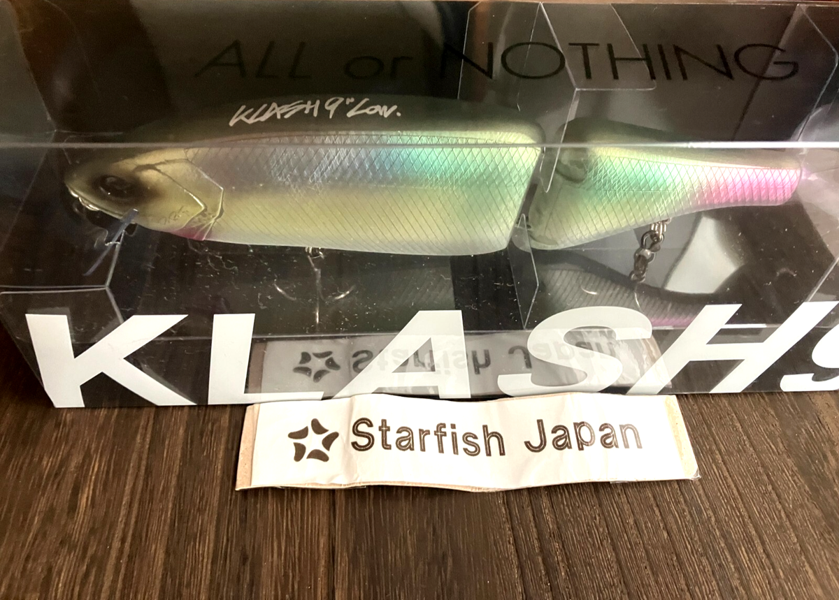 DRT KLASH 9 SONIC Low Floating Swimbait Glide Bait Fishing