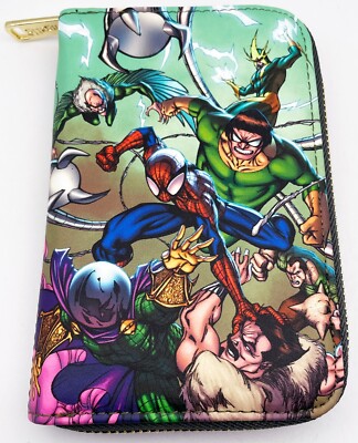 Loungefly x Spider-Man Sinister Six Wallet Zippered  display picture 2