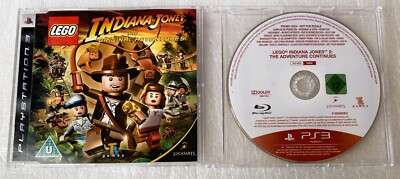 Lego Indiana Jones 1 & 2 PS3 PROMO Original Abenteuer + Das Abenteuer geht weiter