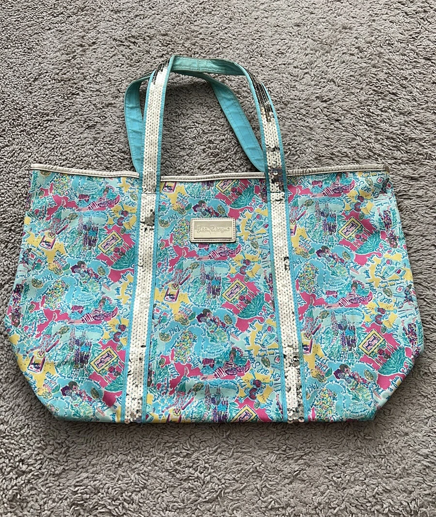 Lilly pulitzer beach bag sale
