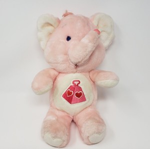 pink elephant teddy bear