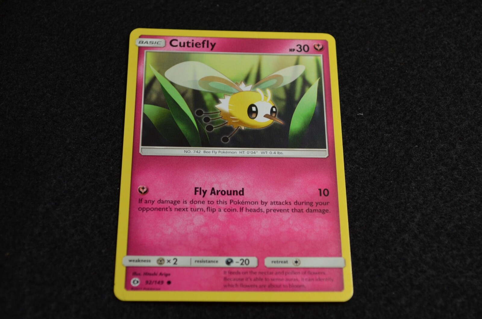 Pokemon CUTIEFLY Sun & Moon Base Set 92/149 NM/Mint PACK FRESH