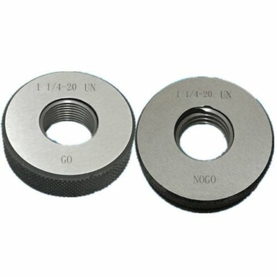 1 1/4-20 UN Thread Ring Gage 2A GO NOGO 100% Calibrated ship by DHL