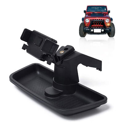 For 2012-2018 Jeep Wrangler JK JKU Multifunction Dash Phone Holder Storage Box
