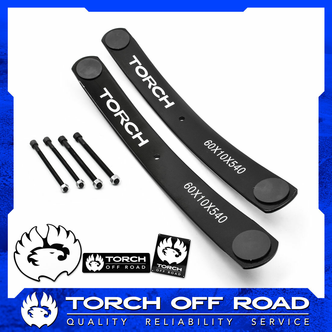 TORCH off-road 1.5インチリフトアップ　増しリーフ Universal Rear Add-A-Leaf (Short) Suspension Leveling Lift