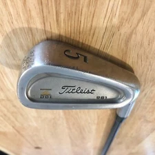Titleist DCI Single 5 Iron Gold 981 RH Graphite Stiff Golf Club - BAD GRIP *READ