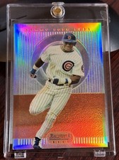 1995 SAMMY SOSA BOWMAN BEST REFRACTOR  #35 CUBS  (501)