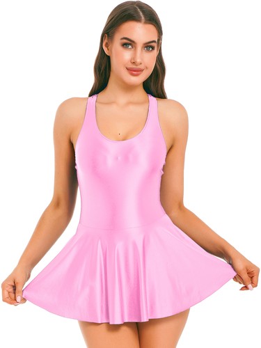Vestido de golf de tenis brillante para mujer sin mangas cuerpo de carreras vestidos deportivos - Imagen 60 de 109