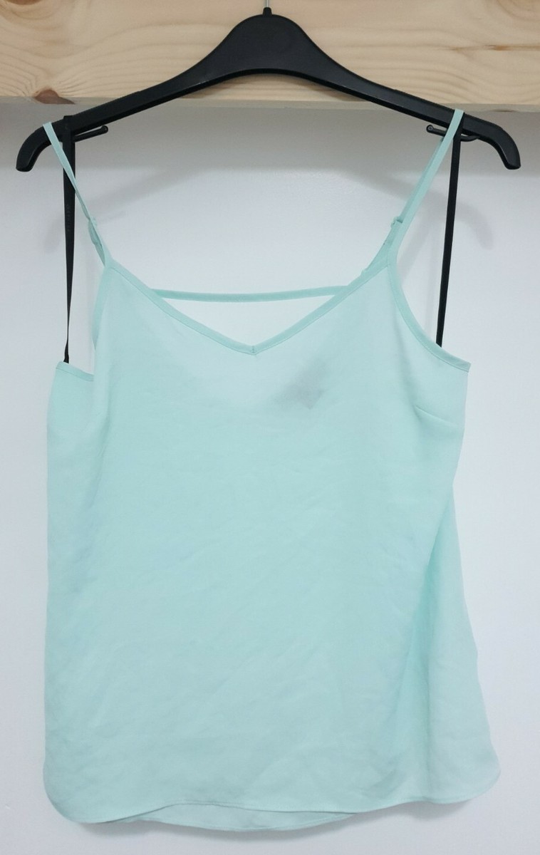 mint green cami top