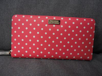 Kate Spade Grant Street Dessert Rose Dot Grainy Vinyl Neda