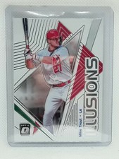 Mike Trout 2019 Donruss Optic Baseball - Illusions - Los Angeles Angels